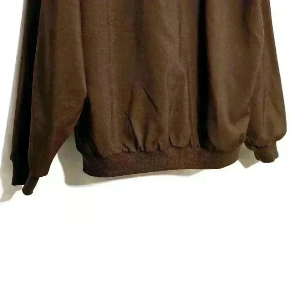 🛑 Vintage Forrester's Outerwear Mens Pullover Reversible Polyester Jacket LG - Picture 5 of 5